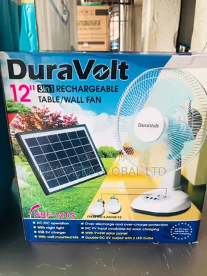 Solar Charging Fan