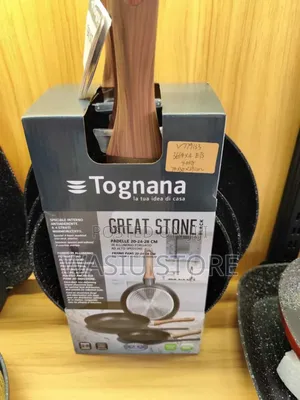 3 in 1 Tognana "Great Stone" Frying Pan Set.