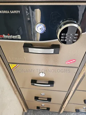 Switch Four Drawers Fireproof Safe -digital
