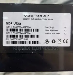 New MacPad Air M5+ Ultra 1 TB