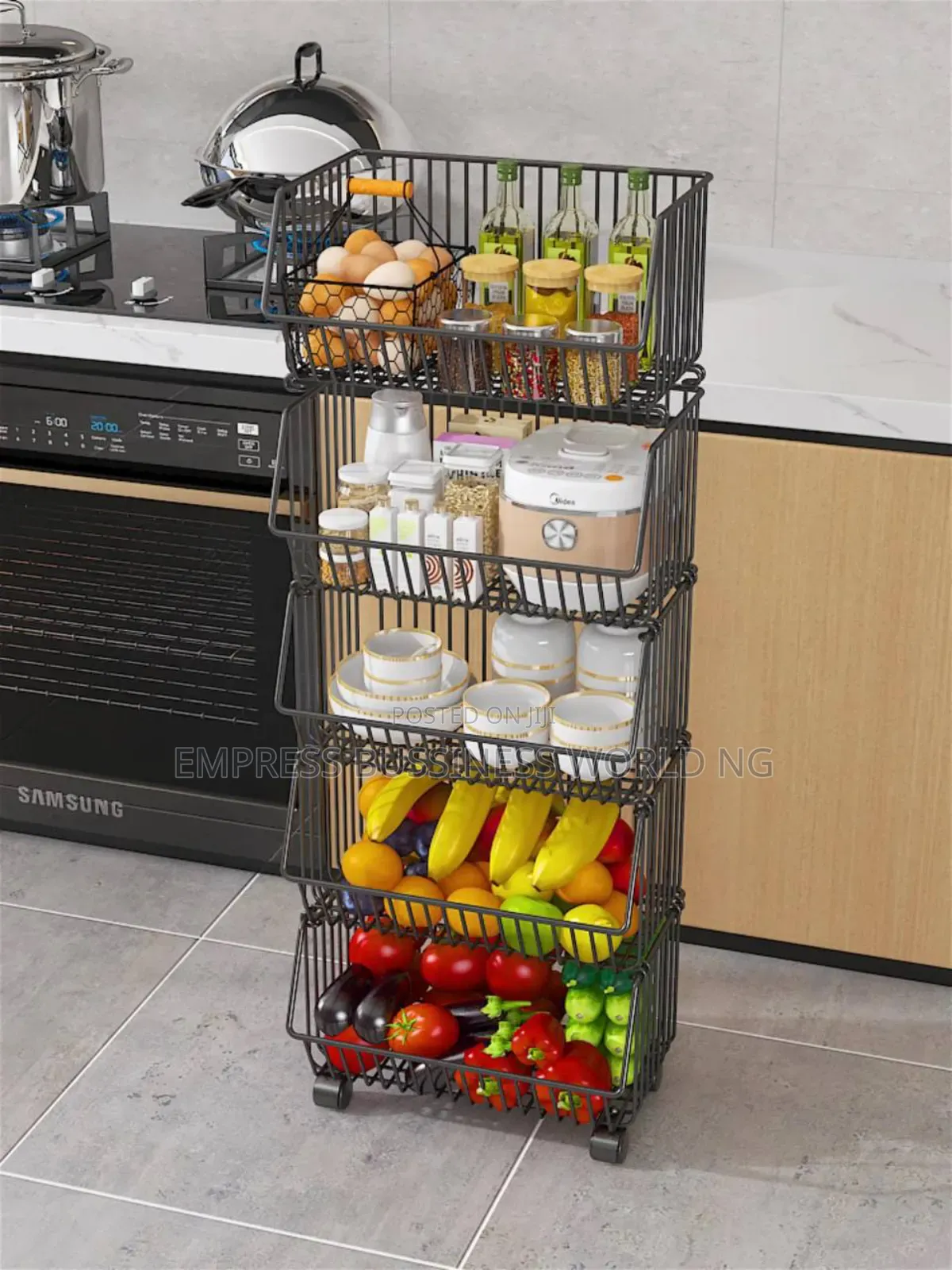 5 Layers Multifunctional Fruit Basket