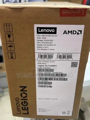 Lenovo Legion Go S Gaming Console | 8 Inches 16gb/512gb Touch Display