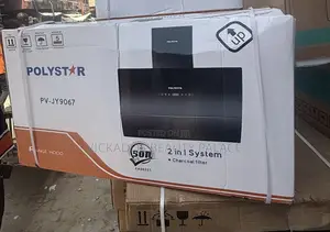 Polystar 60x90cm Rangehood With Charcoal Filter | Pv-jy9067
