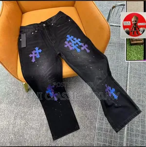 Top Quality Luxury Men's Cargo Jeans Well Branded