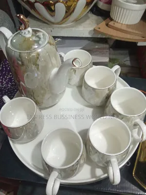 Breakable Tea Sets. Different Designs