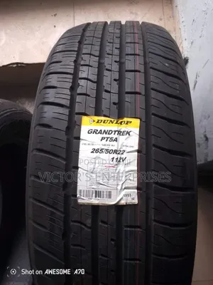 265/50 R 22 Original Quality Dunlop Tire Non China