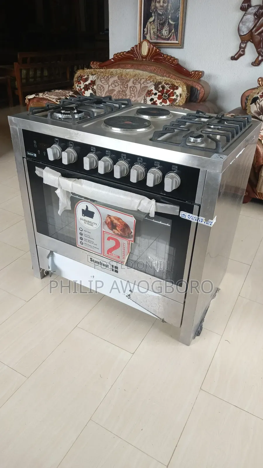 Original Scanfrost Gas Oven
