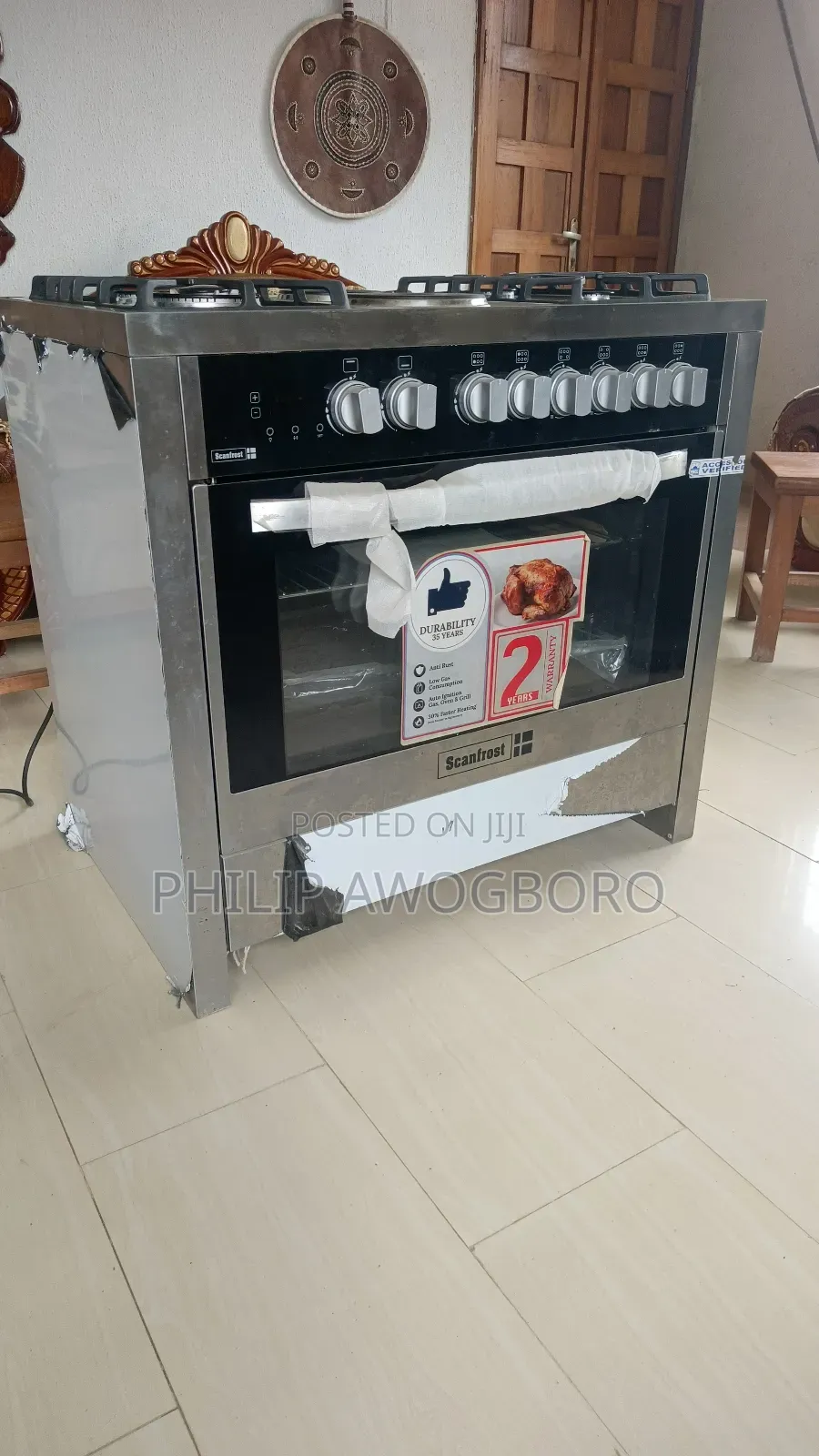 Original Scanfrost Gas Oven