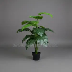 Artificial Philodendron Selloum 75cm – Dark Green Faux Plant