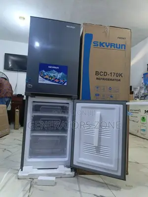 Skyrun 170l Bottom Freezer – Fast Cooling, Elegant Design