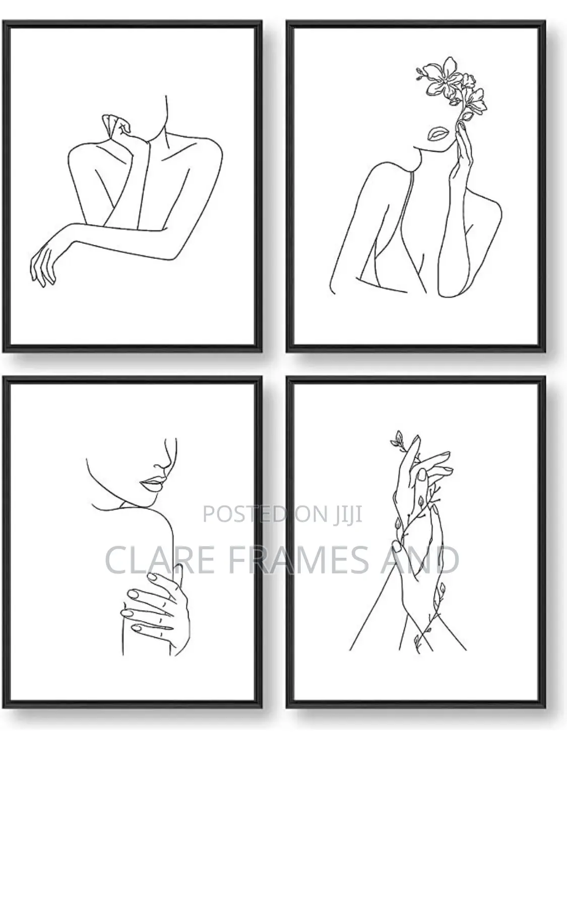 Minimalist Wall Art (Frame)