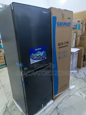 Skyrun 170 Litres Fridge – Bottom Freezer for Smart Storage
