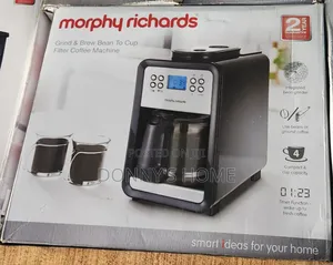 Morphy Richards Grind Brew Bean Cup Filter Coffee Machine