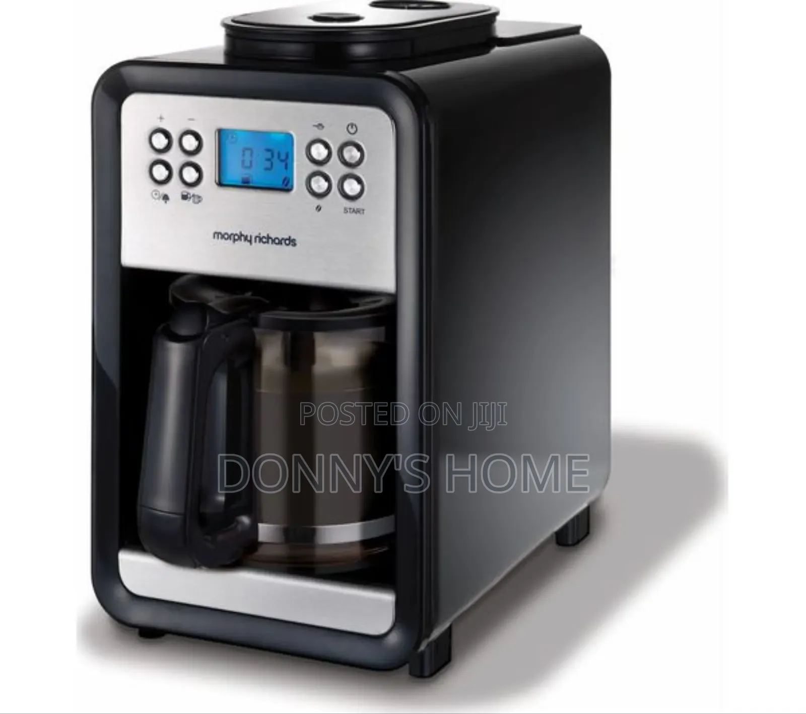 Morphy Richards Grind Brew Bean Cup Filter Coffee Machine