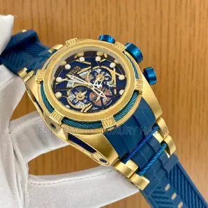 High Quality Luxury Invicta Rubber Wristwatch