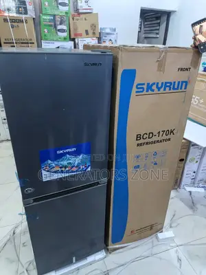 Skyrun 170l Double Door Fridge – Energy Saving Low Noise