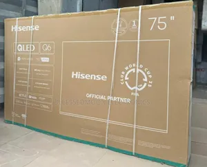 Hisense Qled 75inches Expert Smart Tv Flameless Body 5 Yrs Garranty