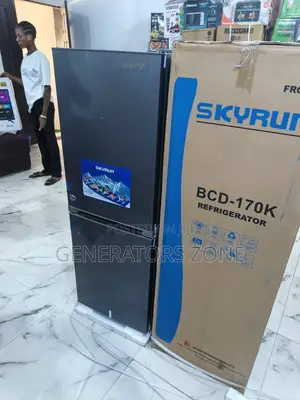 Skyrun 170l Bottom Freezer Fridge – Durable Compressor