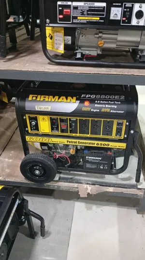 Firman Zero Noise Cooper Coil Generator 6.5kva With 5 Year's Warranty