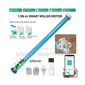 Wi-Fi 25mm Smart Blind Motor Tubular Tuya