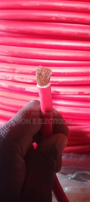 50mm Single Dc Flexible Cable Pure Copper