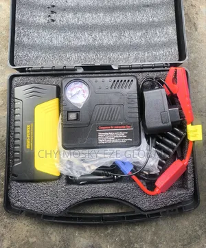 Car Jumper Starter With Tyre Inflator Kit