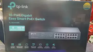 Tp-Link 16-Port Gigabit Easy Smart Poe + Switch