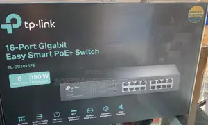 Tp-Link 16-Port Gigabit Easy Smart Poe + Switch