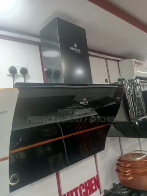 90cm Black and Gold Plasma Hood Extractor