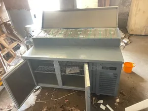 Saladbar With Undercounter Freezer