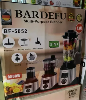 8 in 1 Bardefu Food Processor/Blender