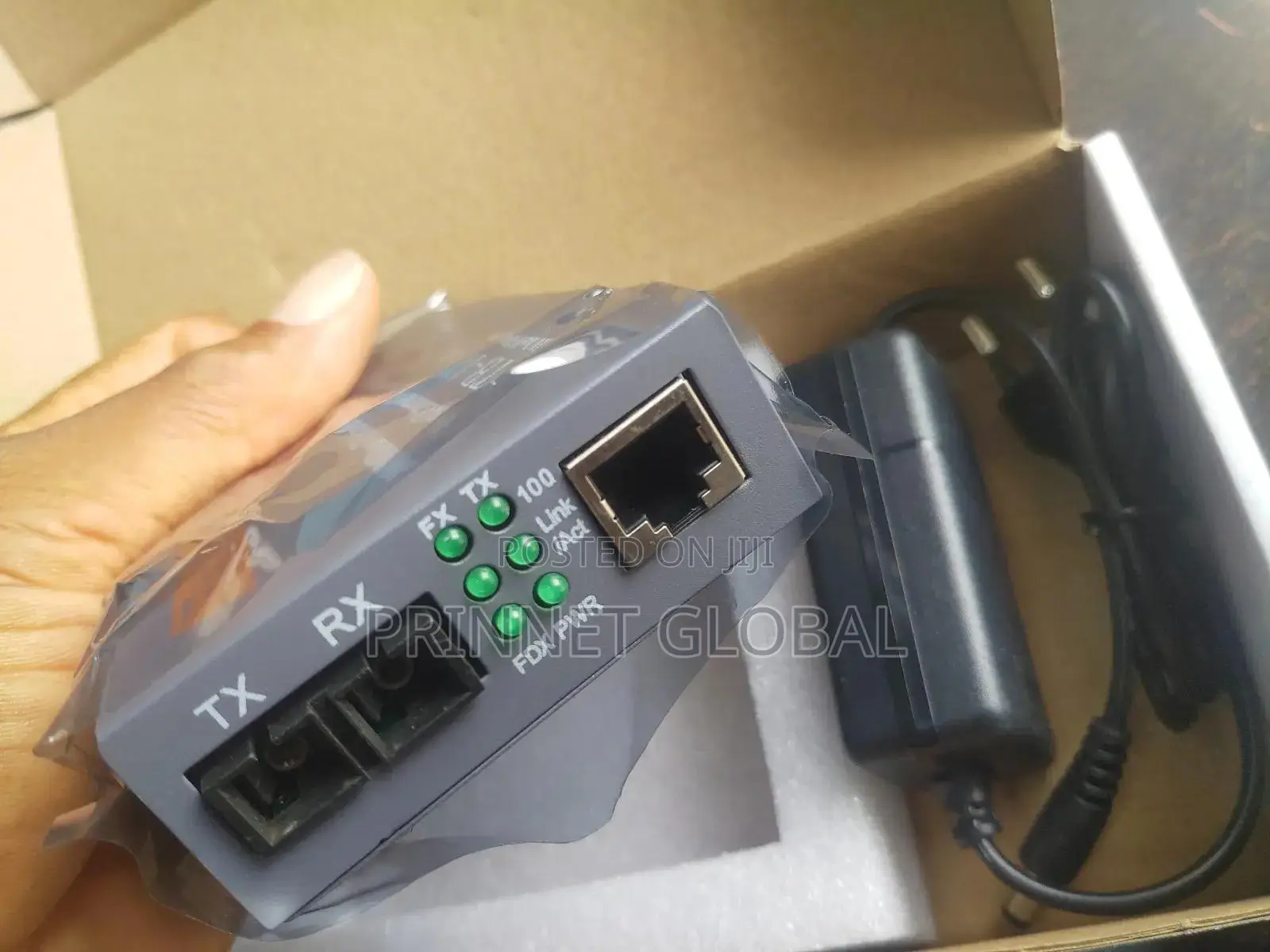Netlink Media Converter Single Multi Mode Mode 10/100 Sc