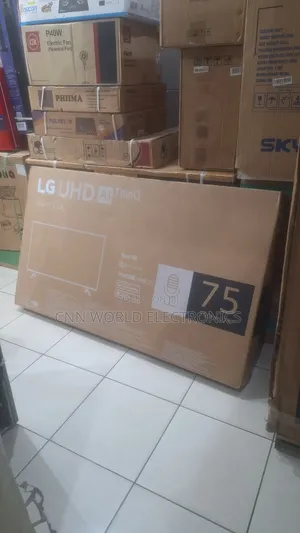 New Lg 75"Uhd Ai Thinq Smart 4k Flameless Netflix Youtube Bluetooth