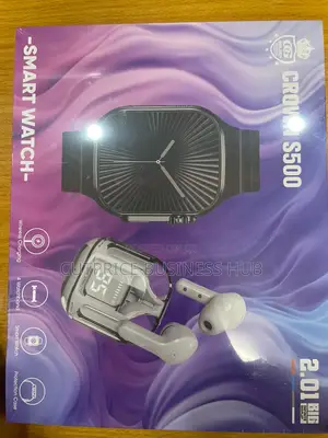 Smart Watch With Earpod Crown S500