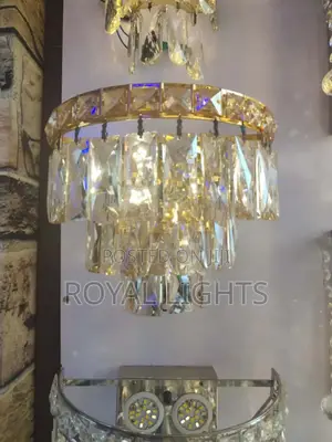 Modern Crystal Gold Wall Light