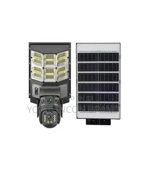 4g Solar CCTV Street Light – Dual Lens Hd Camera With 300w Led