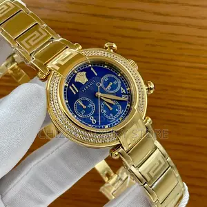 Versace Quality Luxury Ladies Chain Strap Wristwatch