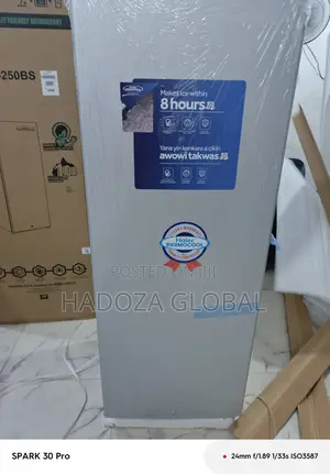 Haier Standing Freezer – 250l With Upright Layout