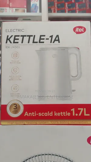 Itel Electric Kettles -1a 1.7l 100% True Boiling