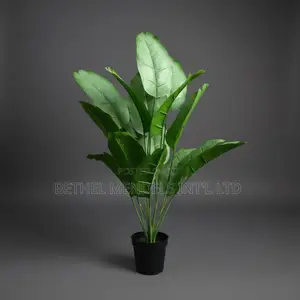 Faux Bird of Paradise Plant 80cm – Premium Artificial Greenery
