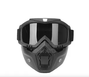 Goggles With Mouth Filter for Bikers and Cyclers