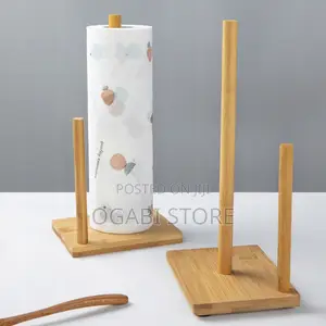 Elegant Wooden Tissue Holder