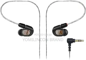 Audio-Technica Ath-E70 Professional in-Ear Monitor Headphones, Black