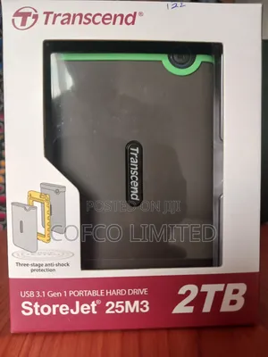 Transcend Storejet 25m3 Portable Hard Drive