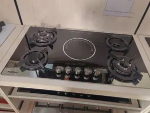4 Burner Gas and 1 Electric Cooker