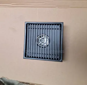 15x15 Black Floor Drain