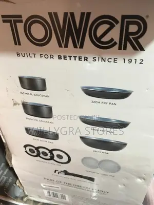 Tower Freedom Non-stick Cookware Set