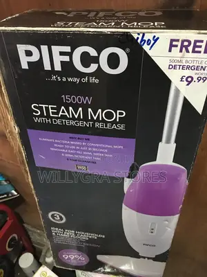 Pifco Steam Mop With Detergent Release -1500w