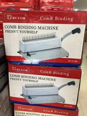 Buyor Comb Binding Machine