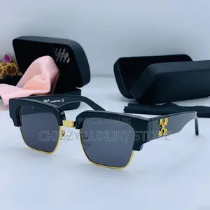 Off-White Quality Luxury Men Sunglasses